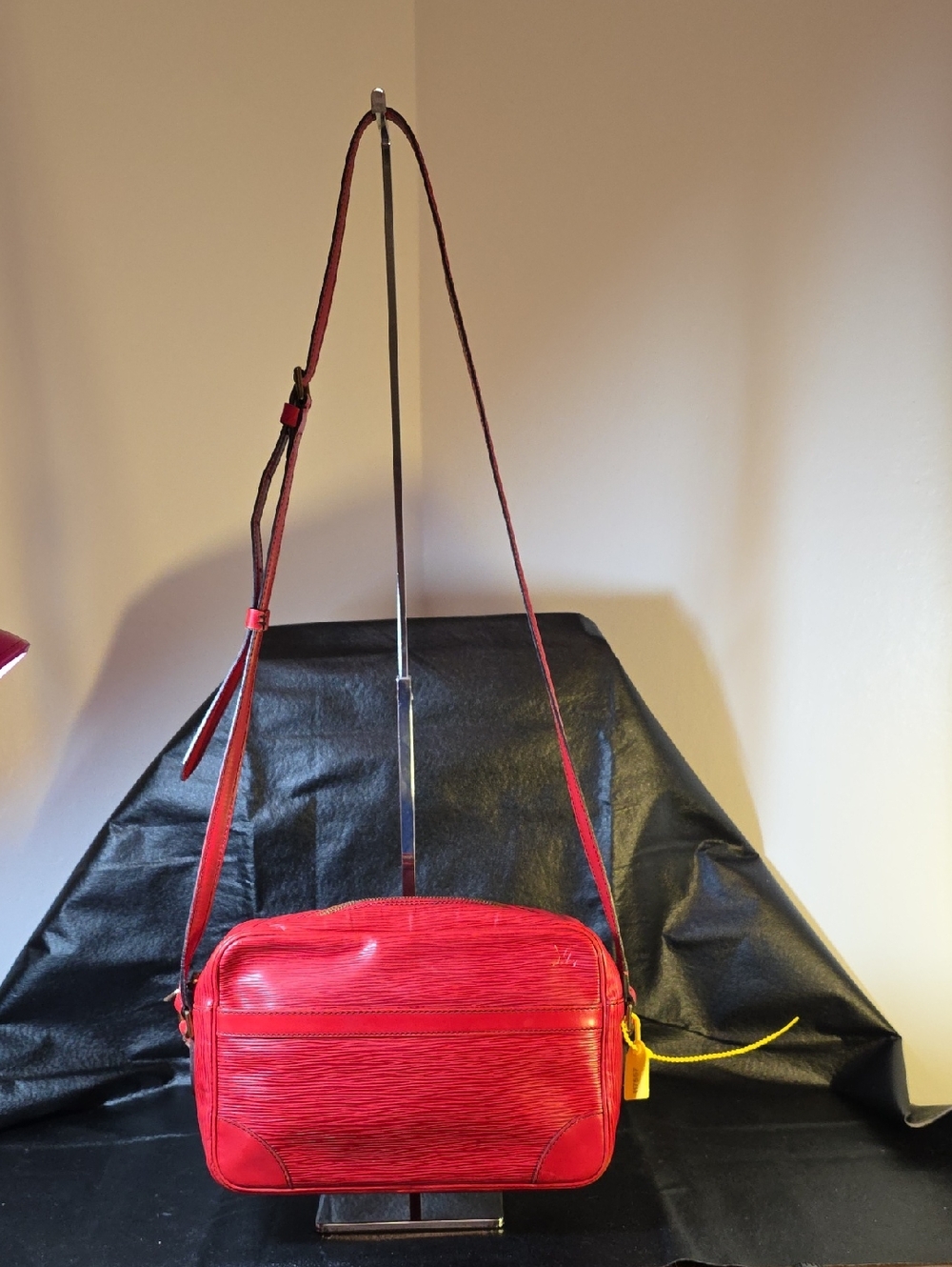 Vintage Louis Vuitton Red Epi Leather Crossbody